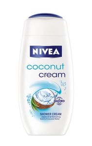 Gel za prhanje Nivea, coconut, 250 ml